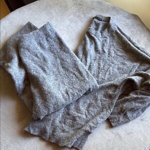 Jenni Kayne Gray Cashmere/Merino Cropped Pants and Top